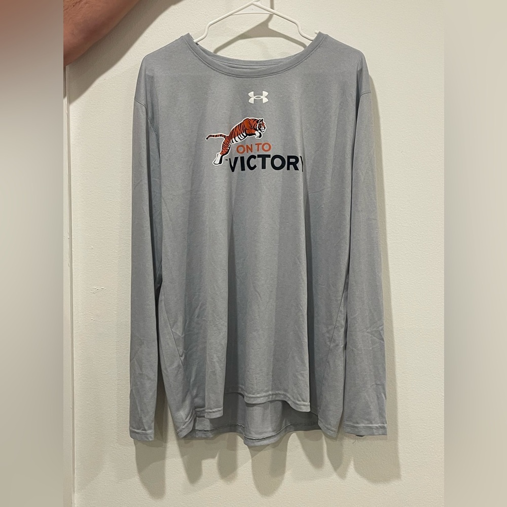 Auburn Gray Long Sleeve Shirt
